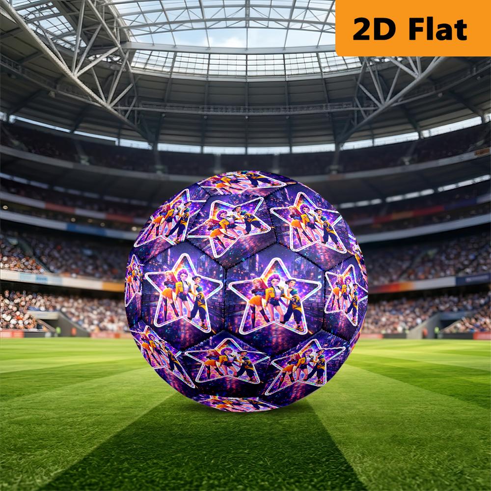 Kpop Demon Hunters Adventure Football Suitable For Both Training And Competition Outdoor Sports No 5 Football Wearresistant And Slipresistant