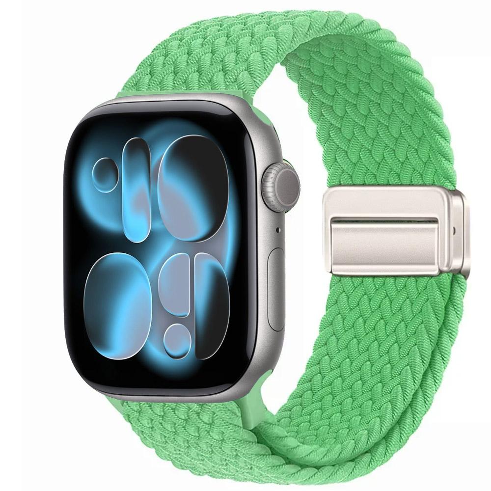 Nylon Strap for Apple Watch 11 10 46mm 42mm/Ultra 3 2 1 49mm Magnetic buckle Wristband iWatch 9 8 7 6 5 4 SE 45mm 44mm 41mm 40mm