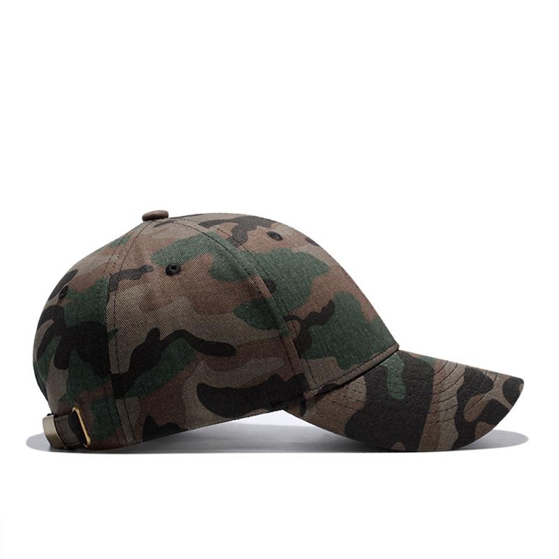 Casquette de baseball réglable avec visière plate et snapback