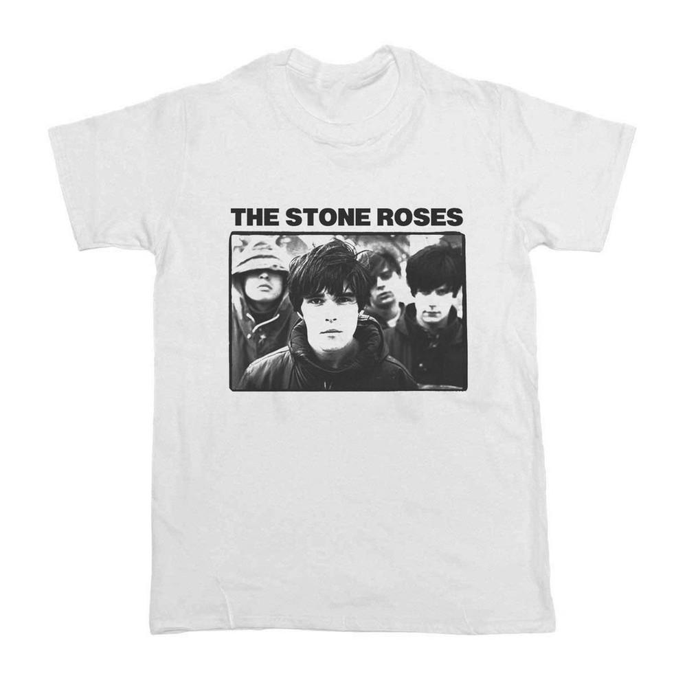 

The Stone Roses band Men Tshirt White Unisex All Sizes S5Xl XA33 Unisex T-Shirt S