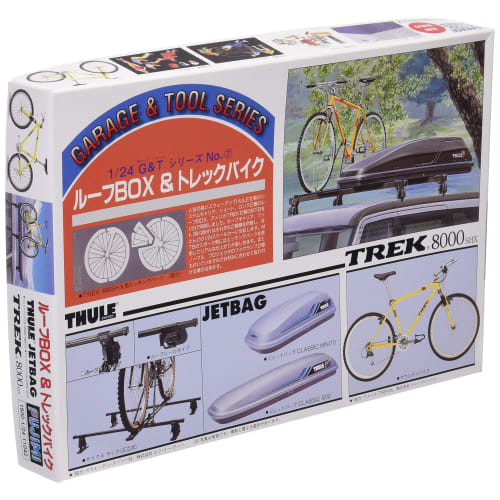 

Fujimi Model (FUJIMI) 1/24 Scale Roof Box & Trek Bike 26.6 x 18.2 x 3.2 cm GT007