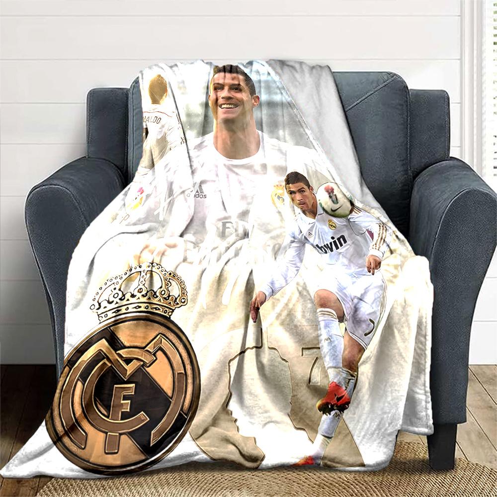 1pc Number 7 Soccer Blanket, Gift, for Men and Women, Soft Blanket, Good for Sofa Bed Couch Travel, Lightweight Flannel Blanket