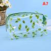 Pu Waterproof Cosmetic Bag Portable Large Capacity Transparent Wash Bag Travel Frosted Cosmetic Organizer Swimming Bag