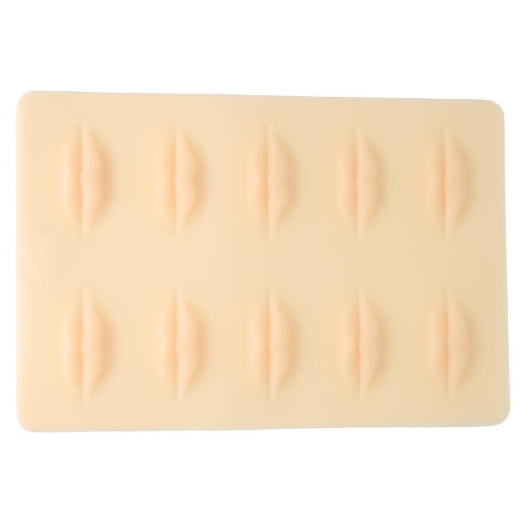 Silicone Makeup Lip Tattoo Practice Skin Microblading Practice Skin for Artists Beginners