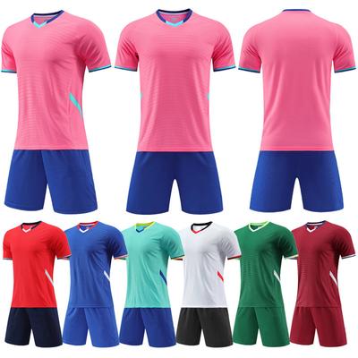 Fotbalový oblek Pánské a žáci základních škol Fotbal Sportovní Oblečení Dětské Tréninkové Oblečení Fotbalový dres s krátkým rukávem Týmová uniforma