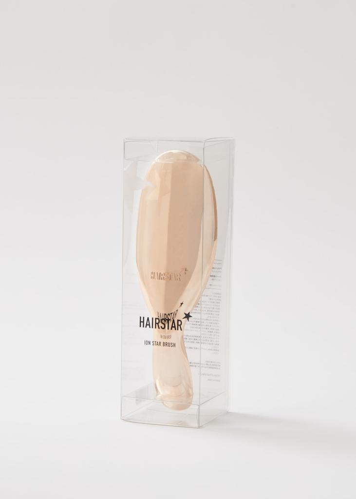 HAIRSTAR Ion Star Brush Hair Brush with Negative Ions (Pink Gold)