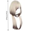 Cosplay Blonde Ombre Brown Wig Harajuku Jellyfish Head Hime Cut Wig  Role-playing