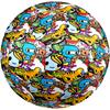 tokidoki Theme Size 5 Soccer Ball, Suitable for Both Indoor and Outdoor Matches, a Gift Suitable for Everyone.