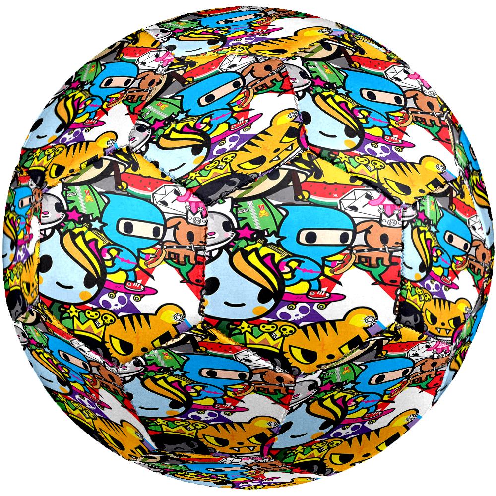 tokidoki Theme Size 5 Soccer Ball, Suitable for Both Indoor and Outdoor Matches, a Gift Suitable for Everyone.