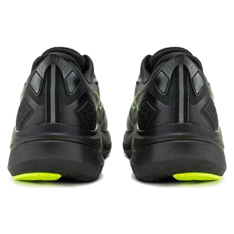 Saucony Phoenix Inferno 2 Round Toe Lace-Up Shock Absorbing Non-Slip Wear-Resistant Low-Top Running Shoes Unisex Running Shoes Black Green S28184-6