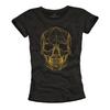 26 Womens Vintage Graphic Design Skull Motif Cool Trendy Summer Tops Shirt- Unisex T-Shirt