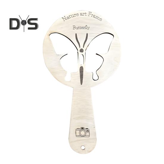 

Деревянная рамка для фотографий с изображением природы, полая рамка с изображением бабочки, пчелы и божьей коровки, реквизит для фотографий, развивающая игрушка для детей-любителей фотографии A