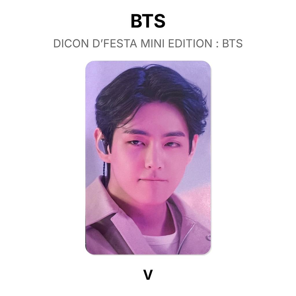 BTS DICON D’FESTA MINI EDITION : BTS Official Photocard