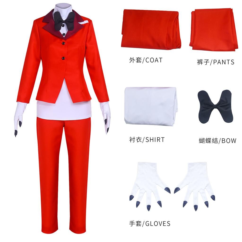 Neues Angebot Amerikanisches Drama Hell Inn Cos-Kleidung Hell Inn Alastor Cosplay-Kleidung