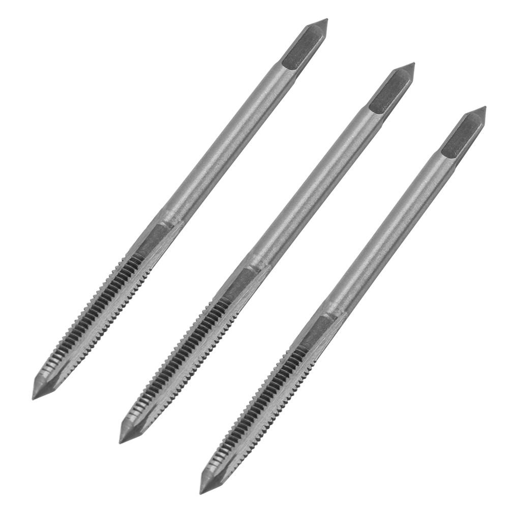 

Набор из 3 шт. M3 M4 M5 Ручной метчик из подшипниковой стали Инструмент для нарезания резьбы(М5)