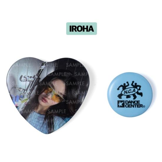 

ILLIT БОЛЬШЕ НЕ МИЛЫЙ Набор значков IROHA