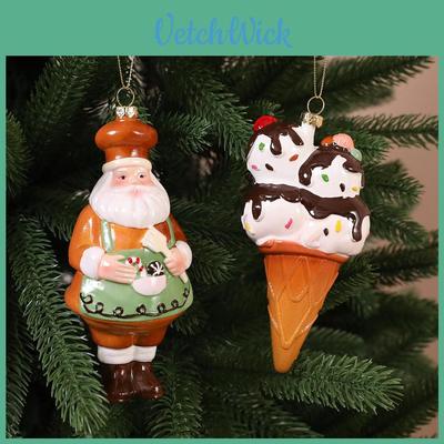 Christmas Gingerbread Man Tree Ornament With Plastic Material For Holiday Decor