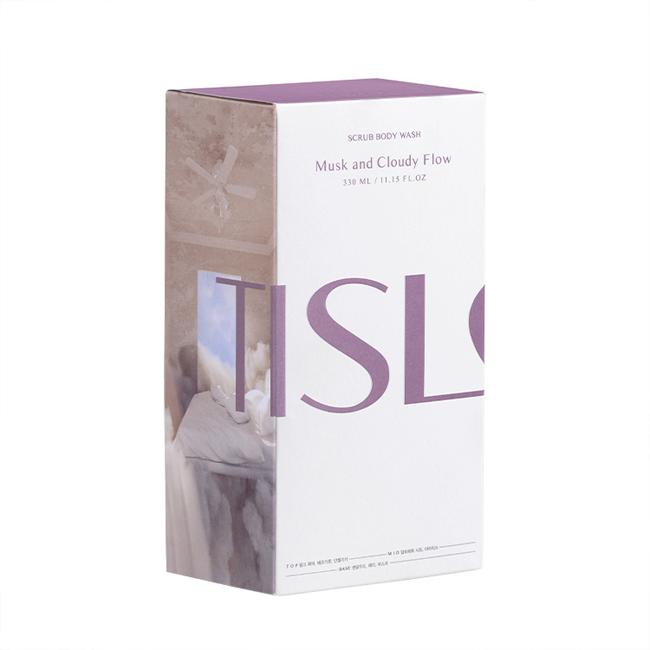 TISLO Musk and Cloudy Flow Scrub Body Wash 330ml