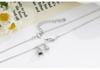 S925 Sterling Silver Lily Flower Necklace with Electroplated Clavicle Chain - Elegant and Luxurious Fashionable Style