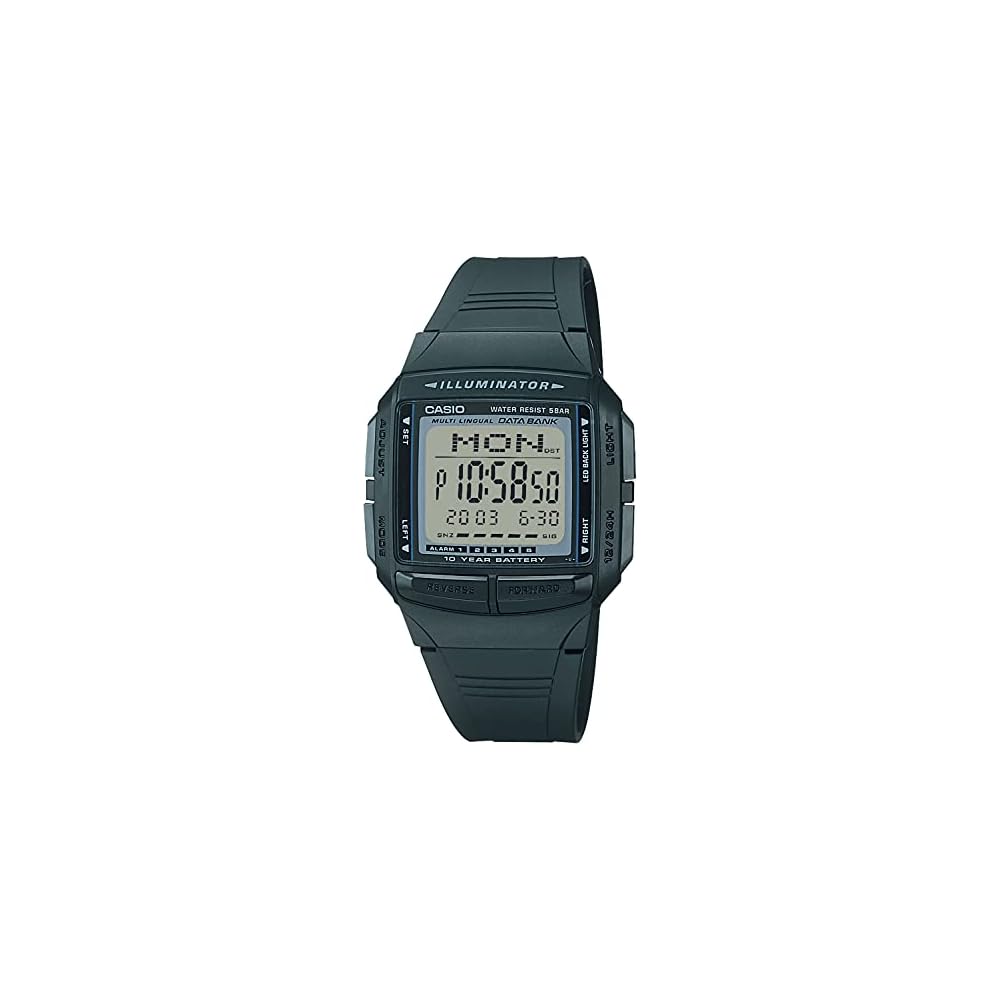 

Casio Collection DB-36-1AJH Men s Watch Black Analog Display Water Resistant