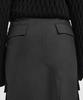 Youth Cargo Maxi Skirt - Charcoal Gray