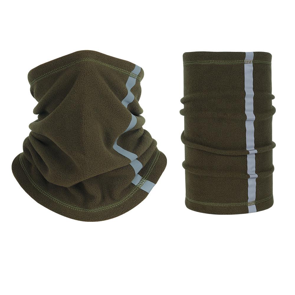 Scaldacollo Riflettente Sciarpa Multi Stagione Autunno Inverno Foulard Uomo Sci Copricollo Maschera Calda Regolabile Pile Polare Ciclismo