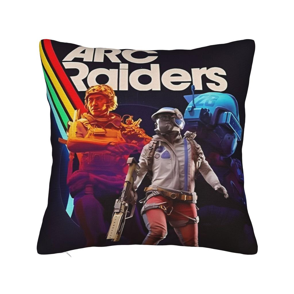 Federa Cuscino Stampata Videogiochi Arc Raiders Copricuscino Cuscino Decorativo Caldo per la Casa Quadrato Multimisura