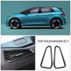 Für Volkswagen VW ID3 ID.3 2020-2026 LHD AC Lüftungsgitter Rahmen Aufkleber Styling Innenzubehör