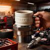 Auto Theme Spark Plug Coffee Cup, Unique Gift for Mechanics & Car Lovers