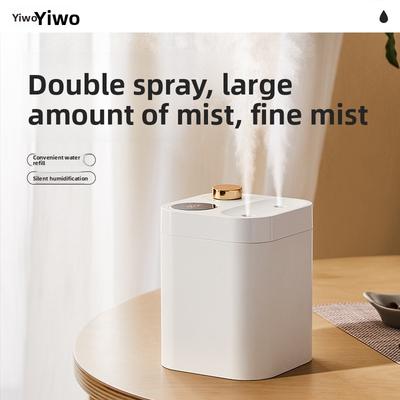New Usb Small Humidifier Fog Quantification Air Purification Home Silent Bedroom Indoor Large Capacity Double Spray