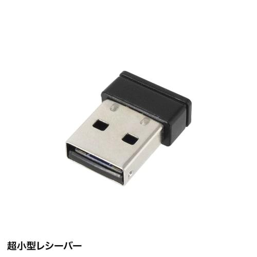 Sanwa Supply Wireless Quiet Keyboard (2.4GHz Wireless/No Numeric Keypad) SKB-WL38BK