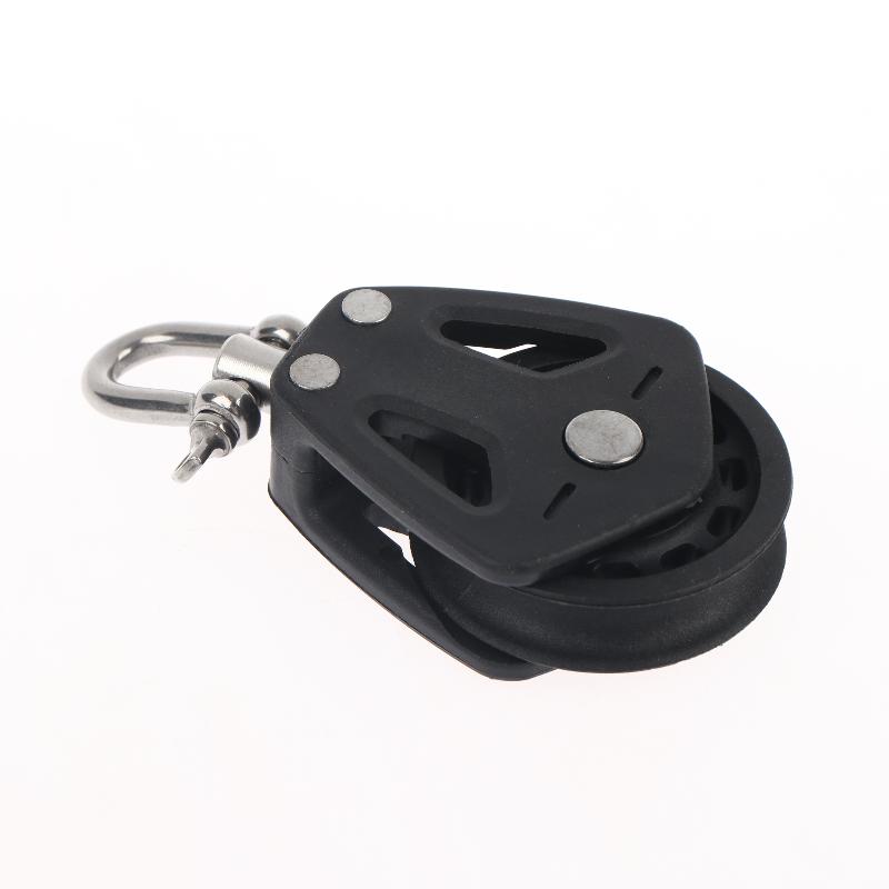 Universal Sailboat Sheave Block High Load Plain Bearing Rope Runner for Marine Rigging Sailing Hoisting Works