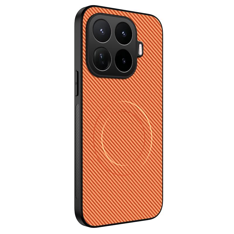 For Xiaomi 17T/17T pro/15T Pro Case Luxury Carbon Textured Frosted Magnetic Cover For Mi Xiaomi 17T Pro Skin Friendly  Funda