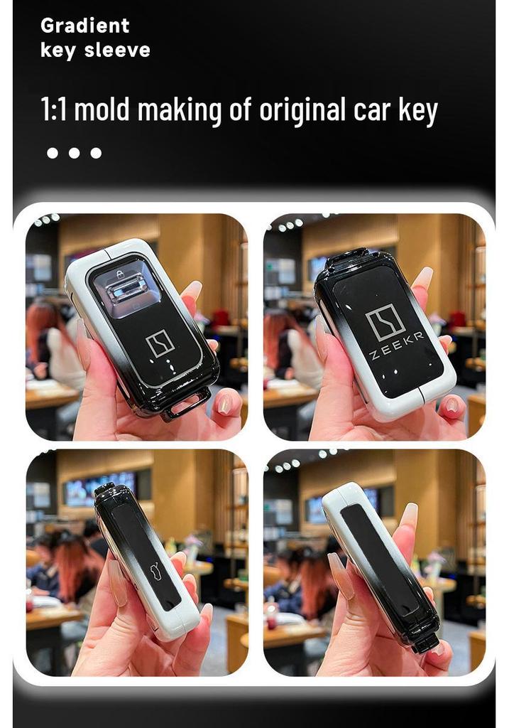 Zeekr Schlüsseletui: Kompatibel mit 9x, 26 Modellen, 7x Auto, 001Max, 007 Metal X, 009GT Refresh, Ultra Buckle.