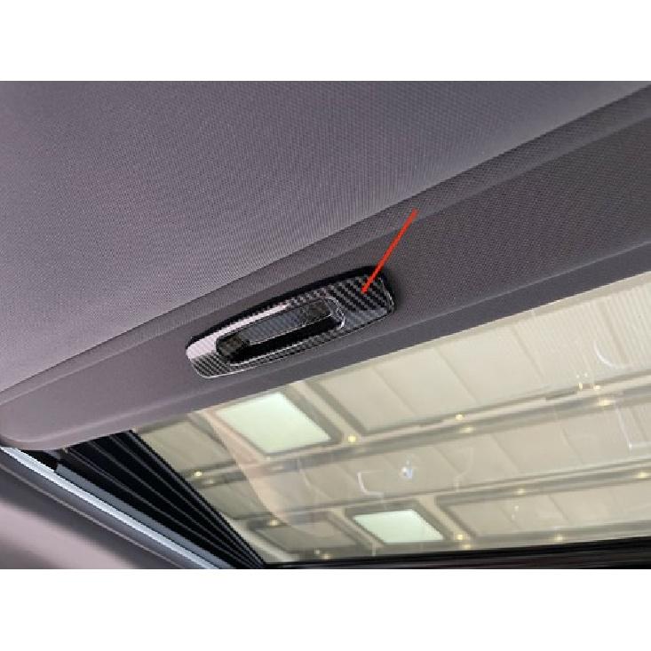 Накладка на ручку двери, накладка на люк, накладка на - Toyota Sienna, углеродное волокно, 1 шт.