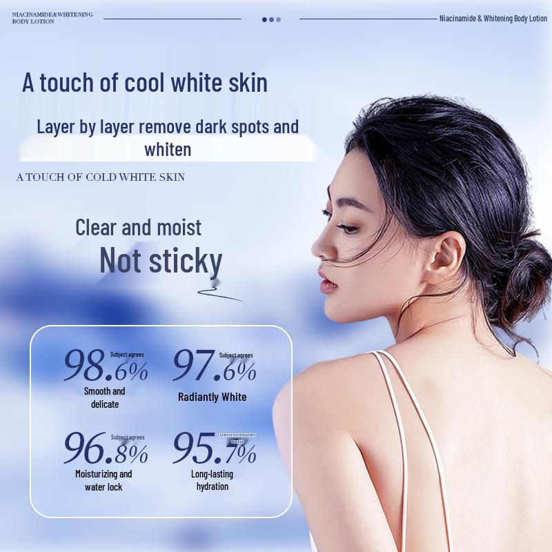 Water Rhyme Dream Whitening Body Lotion: Autumn & Winter Hydration with Niacinamide for Soft, Fragrant Skin
