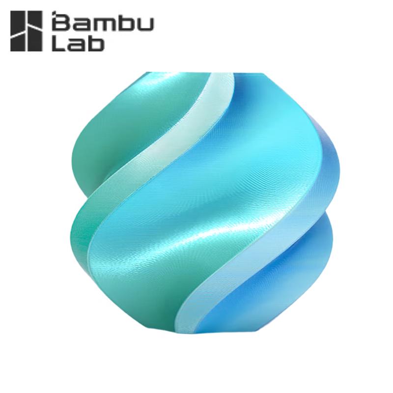 

Bambu Lab PLA Silk Multi-Color Gradient 3D Printer Filament CN plug (adapter included)