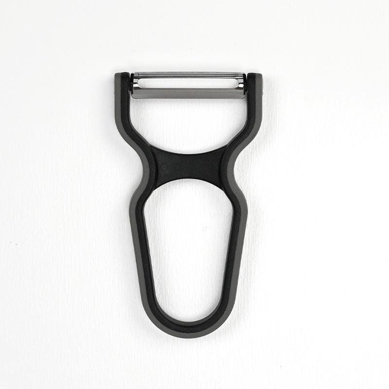 Stainless Steel Peeler - Swivel Blade Vegetable & Fruit Peeler for Kitchen, Ergonomic Non-Slip Handle (Potato, Apple, Carrot)