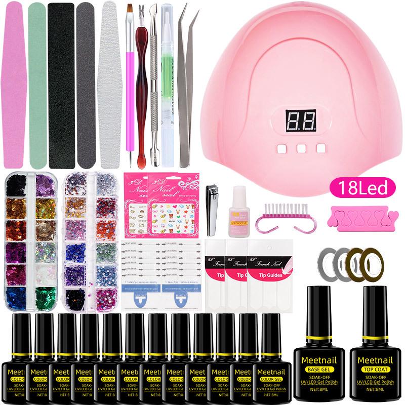 

Набор гель-лаков для ногтей лимитированной серии 2022 для начинающих US Plug