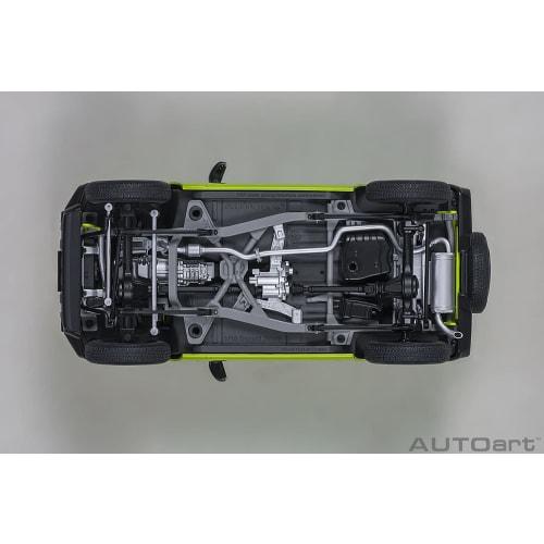AUTOart 1/18 Scale Suzuki Jimny (JB64) Yellow with Black Roof, Finished Model, 78501