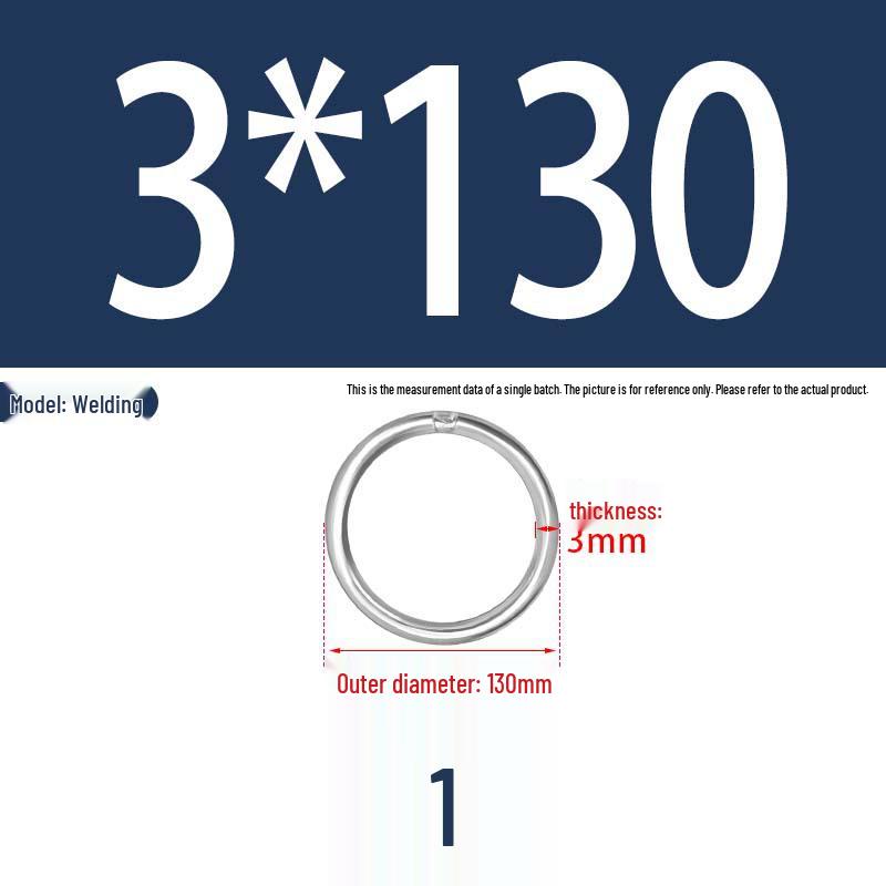 304 Stainless Steel Seamless O-Ring for Lifting and Hammock Yoga Connection