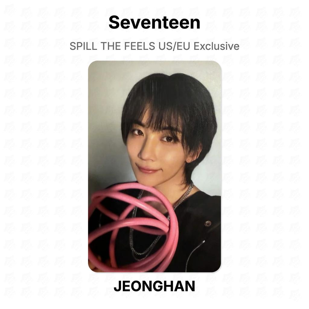 Seventeen SPILL THE FEELS US/EU Exclusive Official Photocard
