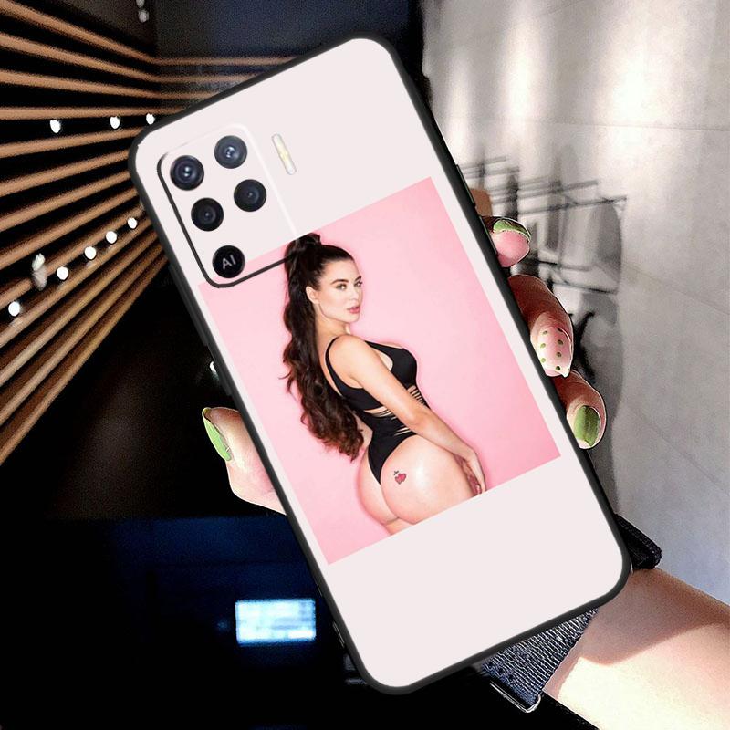 Lana Rhoades Case For Oppo A74 A54 A94 A80 A60 A40 A18 A38 A58 A78 A98 A96 A76 A16 A15 A17 A57 A77 A5 Pro