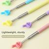 1PC Steel Teaching Pointer Telescopic Rod Finger Design Teaching Stick Finger Reading Sticks Tools School Office Supplies