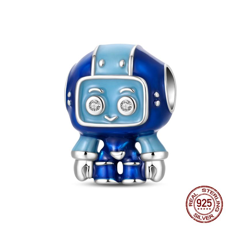 Original Charms Copper Summer Coconut Grove Holiday Charm Fits 3Mm Original Bracelet For Women Diy Jewelry Gifts New In