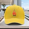 Flame Logo Adjustable Baseball Cap Unisex Lightweight Printed Hat for Outdoor Weddings Parties