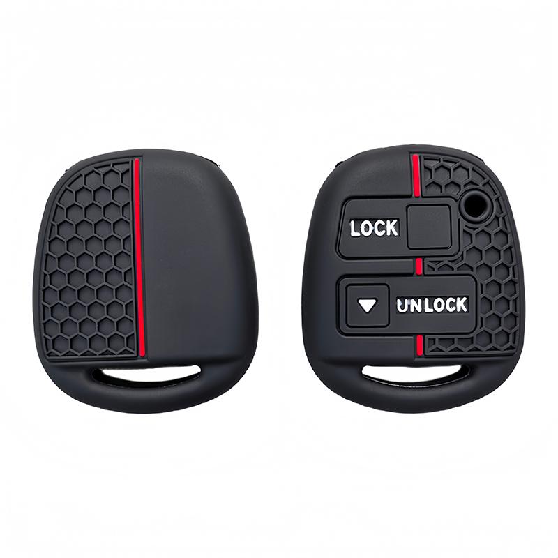 Silicone 2 3 Buttons Car Key Case Cover For Toyota Fj Cruiser Land 2008-2014 Yaris Echo For Lexus Es Gs Ls Is Rx Sc Lx Rx400H