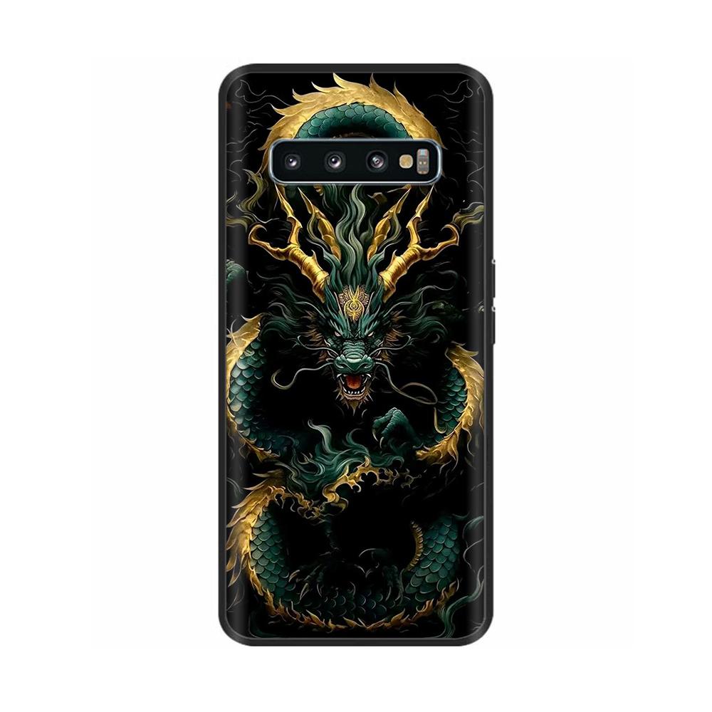 Shockproof Cover For Samsung Galaxy S10 Phone Case Animals Painted Shell For Samsung S10 Plus S10+ S 10 Soft Silicone Back Cover