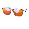 Big Size Eyeglasses for Men Better Sleep Glasses with Red Lenses Long Time Working Orange Gaming Glasses Driving Night Vision