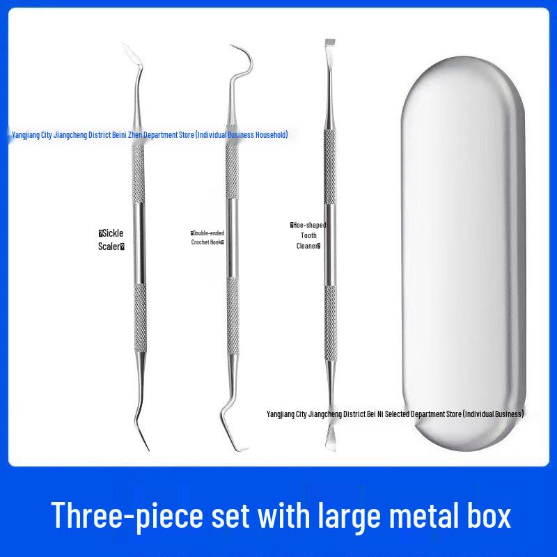 Dental Tartar Remover Kit: Oral Endoscope & Toothpick for Home Use